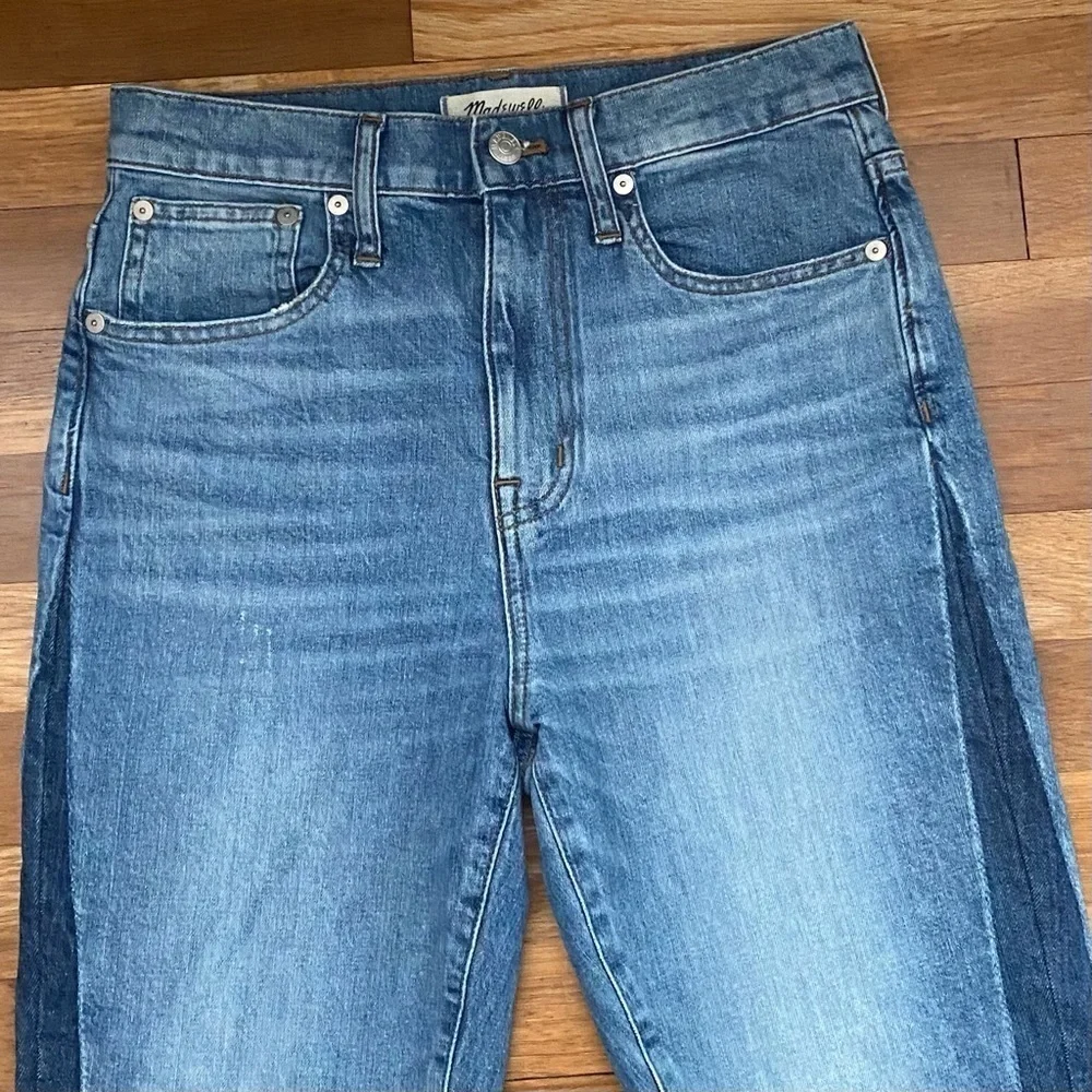Madewell The High-Rise Slim Boyjean in Raebrook Wash Eco Edition‎ 25
